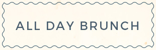 BRUNCH SATURDAY&SUNDAY